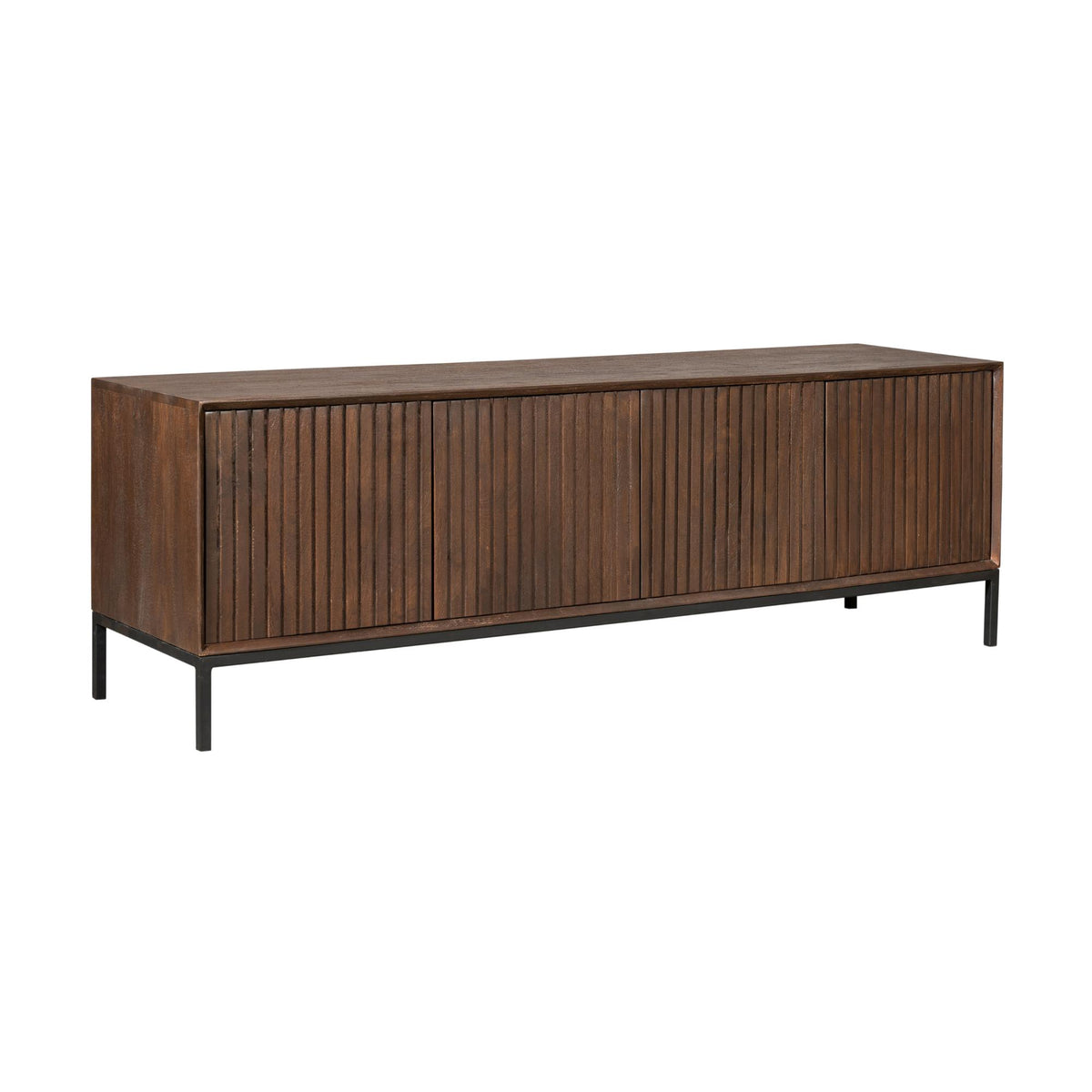 Mobile TV Madison in legno di mango marrone 165 cm Starfurn