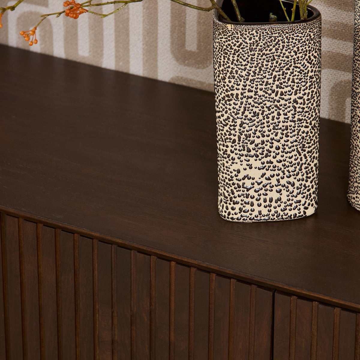 Mobile TV Madison in legno di mango marrone 210 cm Starfurn
