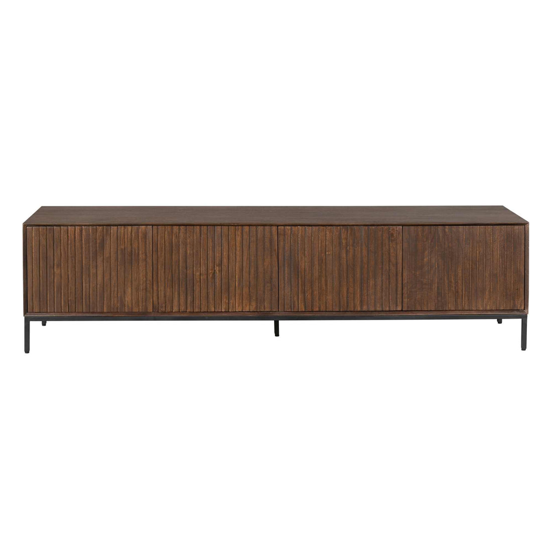 Mobile TV Madison in legno di mango marrone 210 cm Starfurn