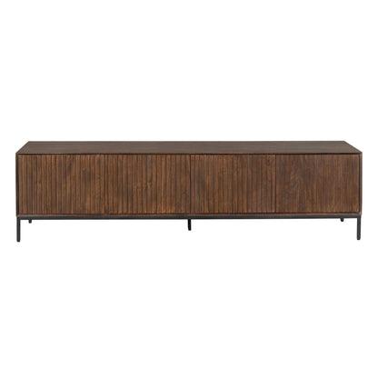 Mobile TV Madison in legno di mango marrone 210 cm Starfurn