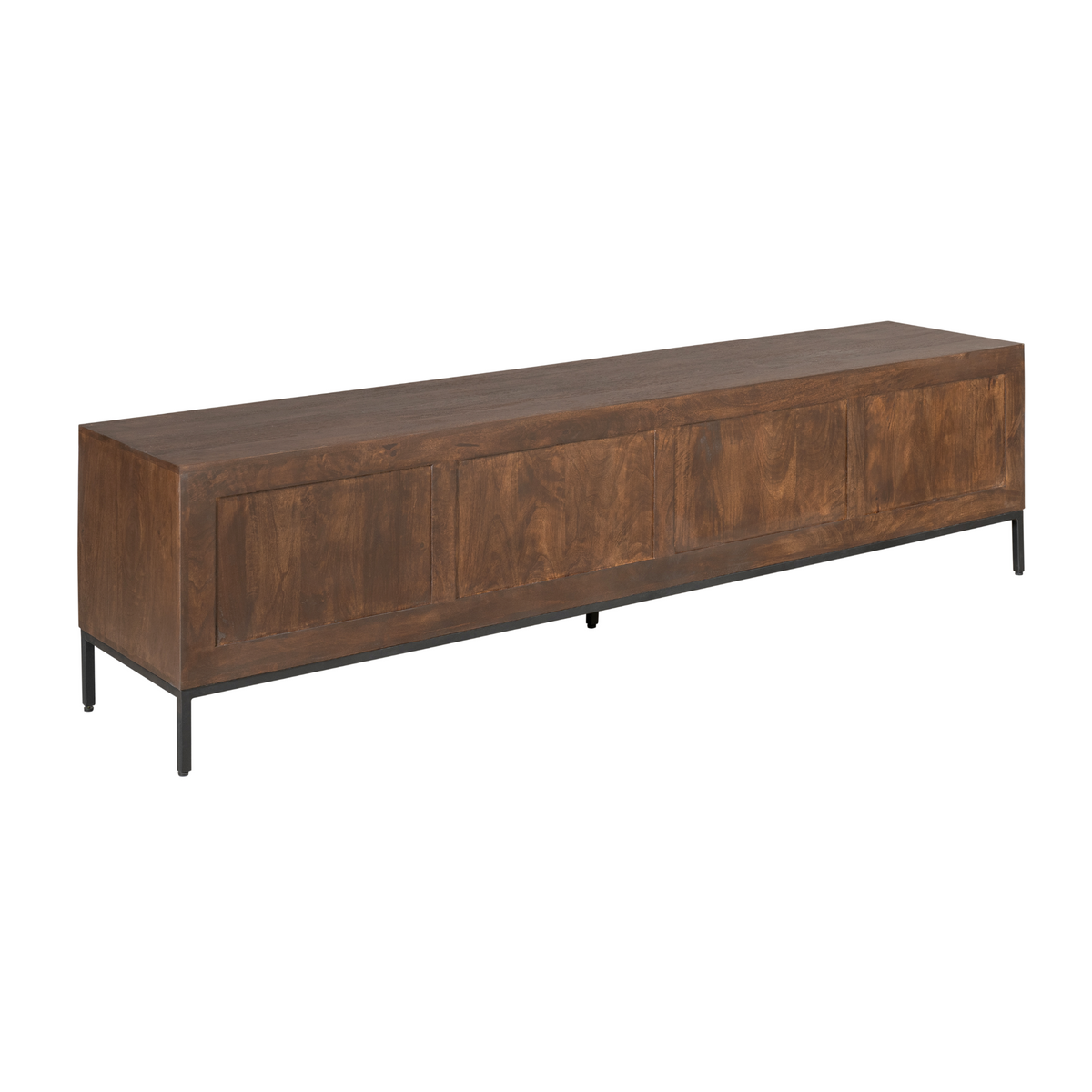 Mobile TV Madison in legno di mango marrone 210 cm Starfurn