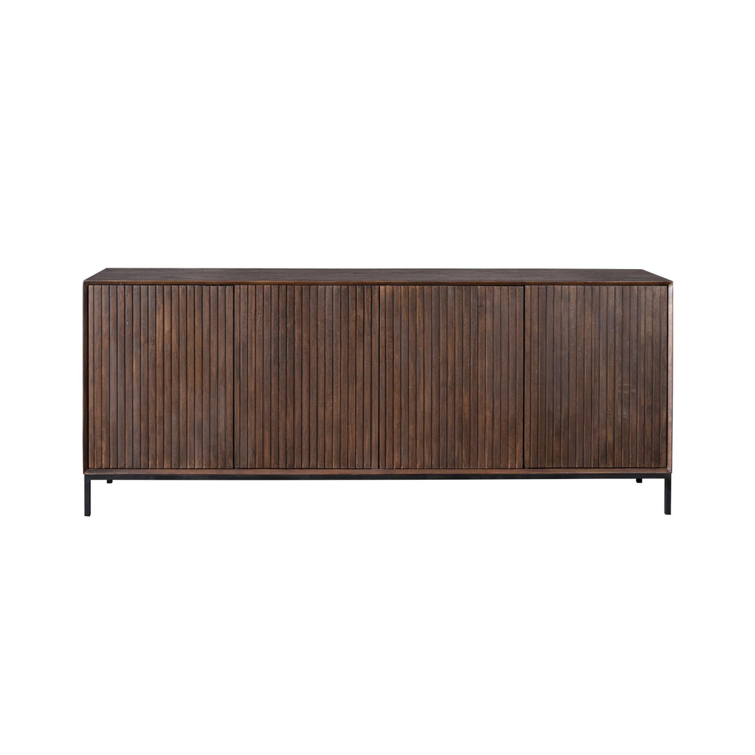 Credenza Madison in legno di mango marrone 210 cm Starfurn