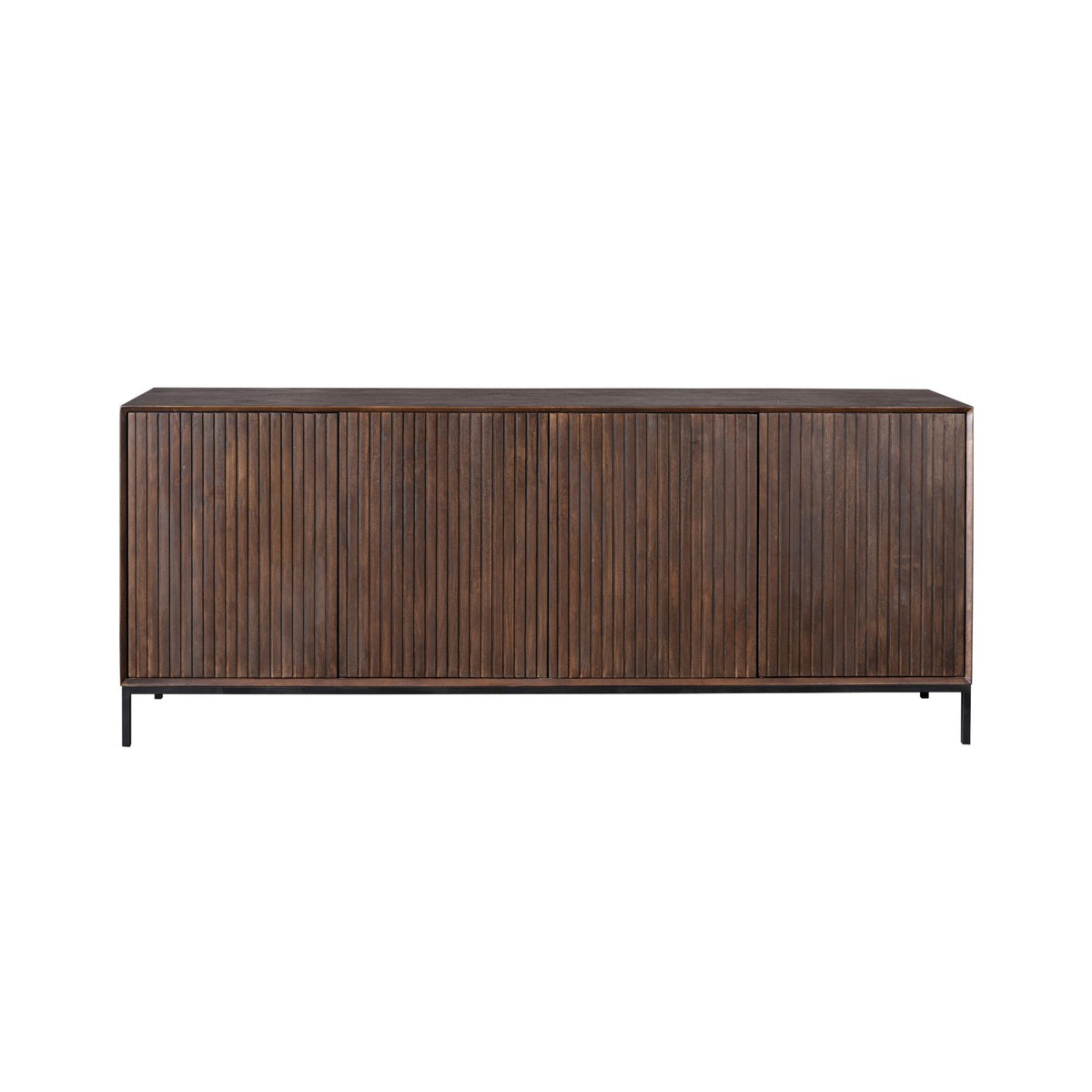 Credenza Madison in legno di mango marrone 210 cm Starfurn