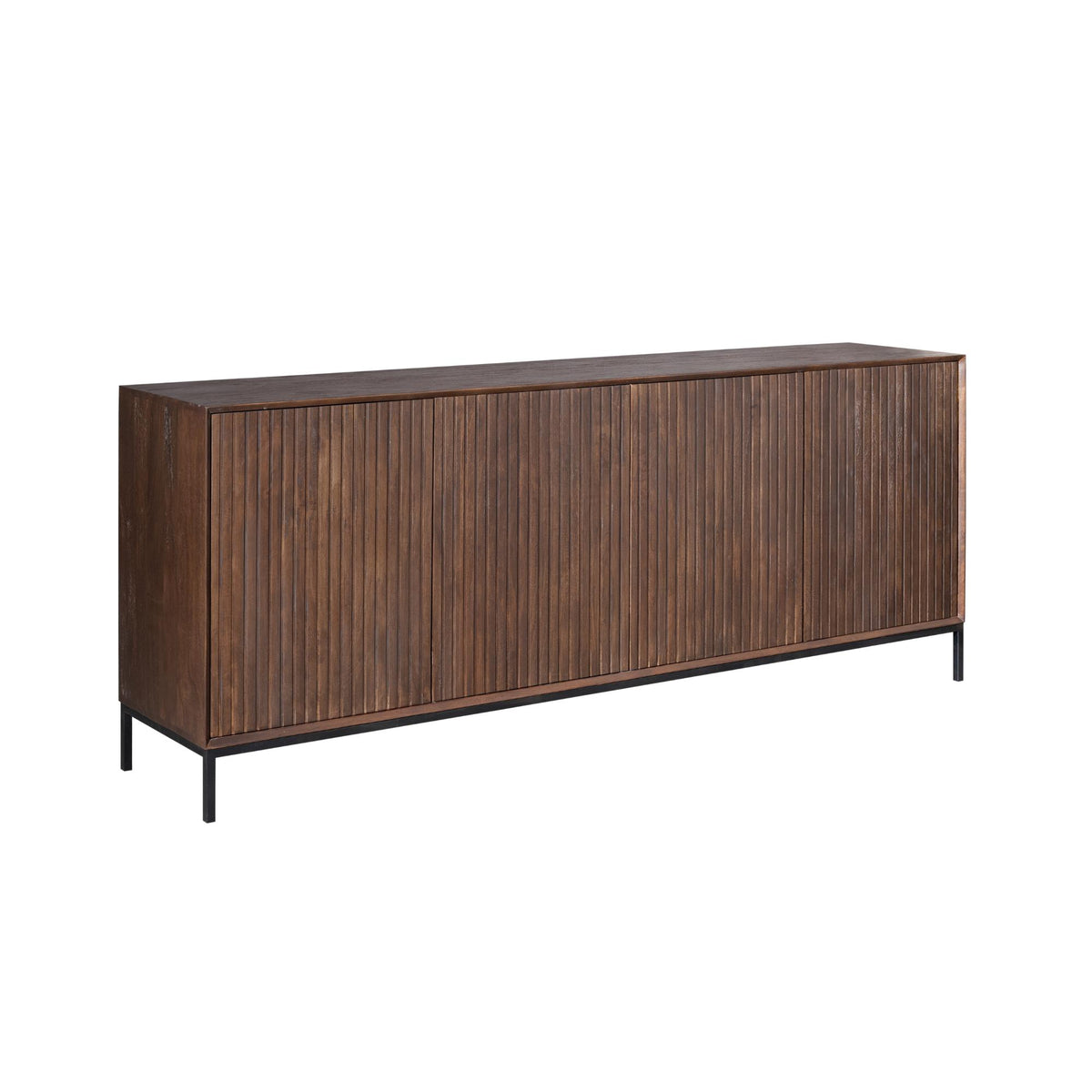 Credenza Madison in legno di mango marrone 210 cm Starfurn