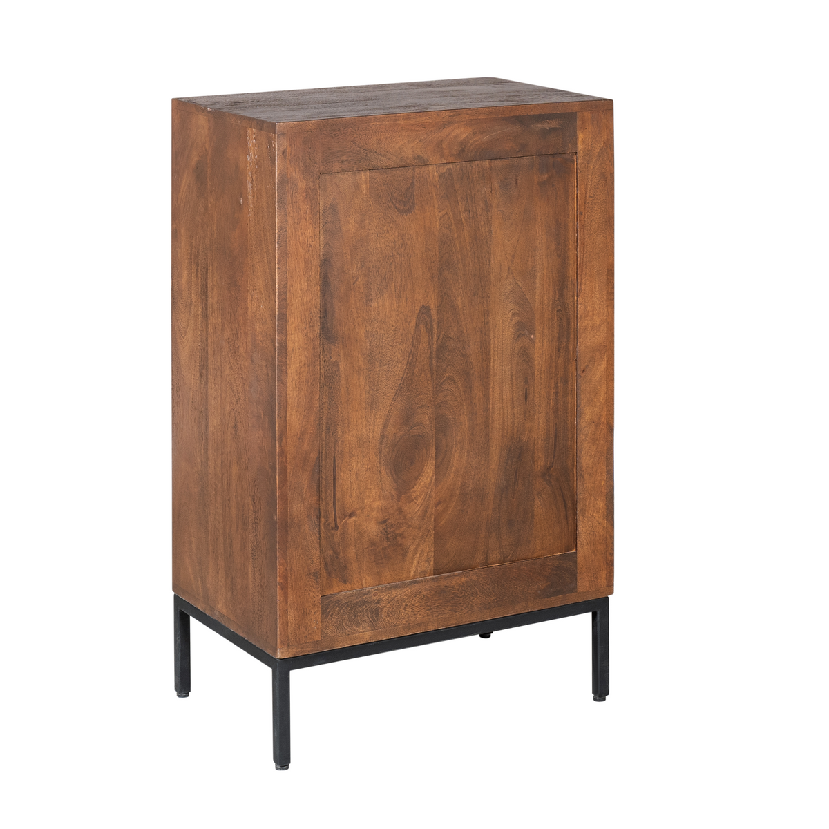 Cantinetta portavini Madison in legno di mango marrone 55 cm Starfurn