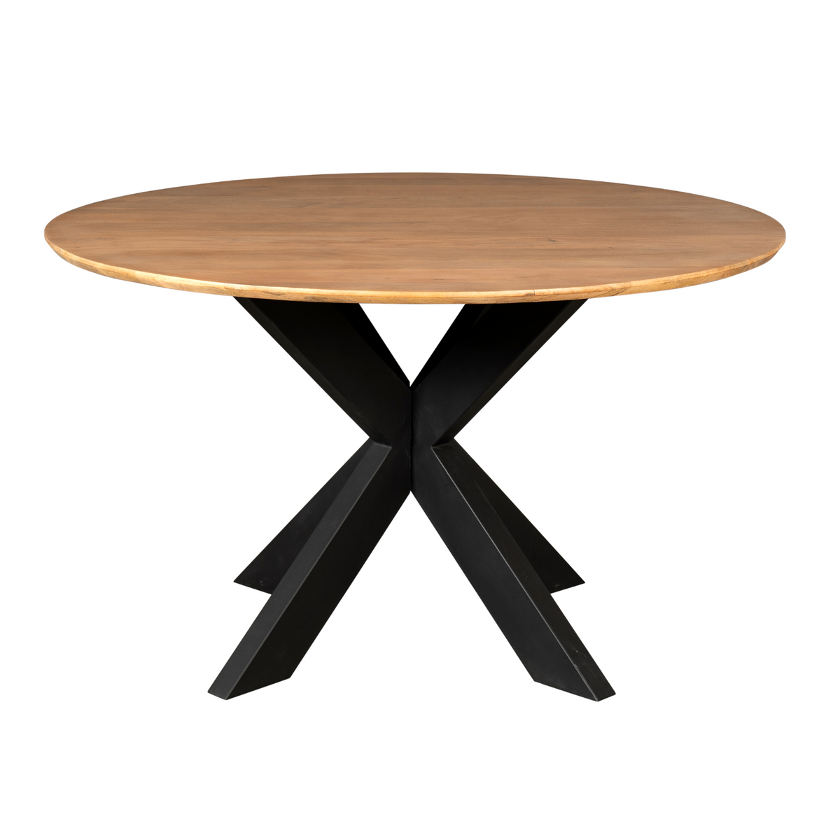 Tavolo da pranzo Madison in legno di mango naturale rotondo 150 cm Starfurn