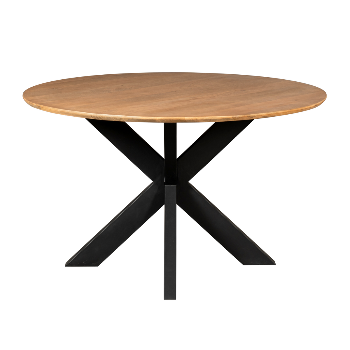 Tavolo da pranzo Madison in legno di mango naturale rotondo 150 cm Starfurn