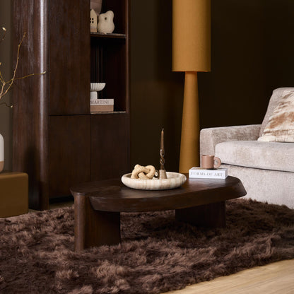 Tavolino da salotto Rava in legno di mango marrone 125 cm Starfurn