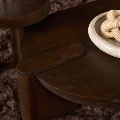 Tavolino da salotto Rava in legno di mango marrone 125 cm Starfurn