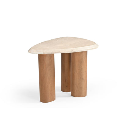 Tavolino Nuvé Botticino Marmo Naturale 60cm Starfurn