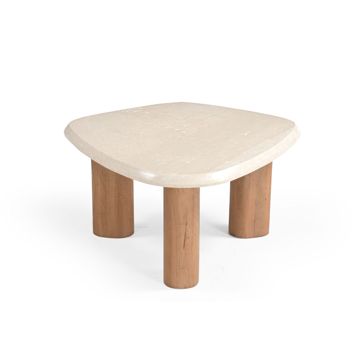 Tavolino da salotto Nuvé Botticino Marmo Naturale 84cm Starfurn