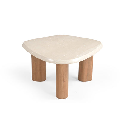 Tavolino da salotto Nuvé Botticino Marmo Naturale 84cm Starfurn