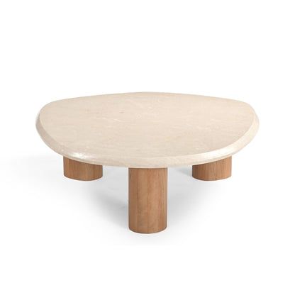 Tavolino da salotto Nuvé Botticino Marmo Naturale 100cm Starfurn