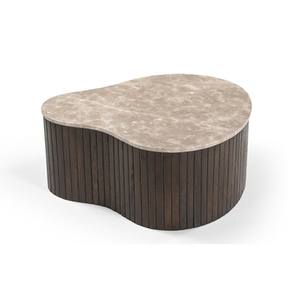 Tavolino da salotto Nomi in legno di mango marrone 84 cm Starfurn