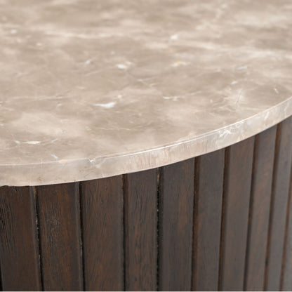 Tavolino da salotto Nomi in legno di mango marrone 84 cm Starfurn