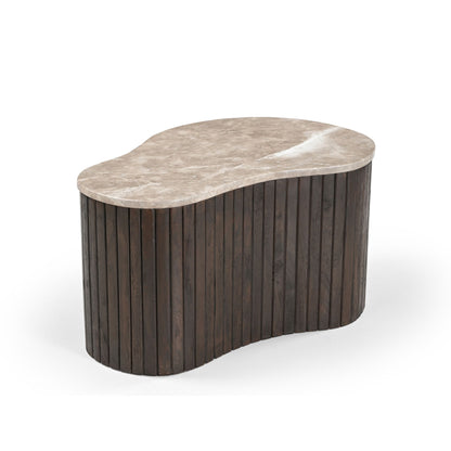 Tavolino Nomi Legno di Mango Marrone 70cm Starfurn