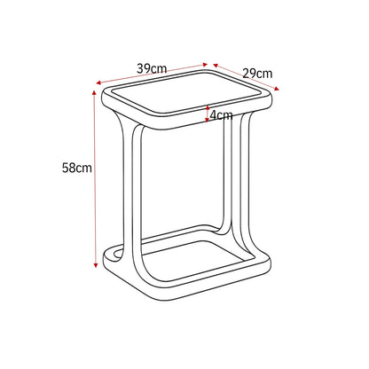 Tavolino da salotto Elias Bianco 60cm Starfurn