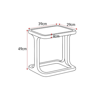Tavolino da salotto Elias Bianco 60cm Starfurn