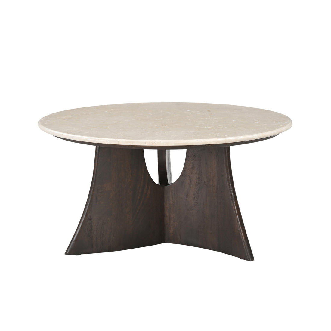 Tavolino da salotto Milo Botticino Marmo 80cm Starfurn