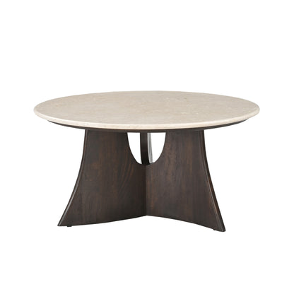 Tavolino da salotto Milo Botticino Marmo 80cm Starfurn
