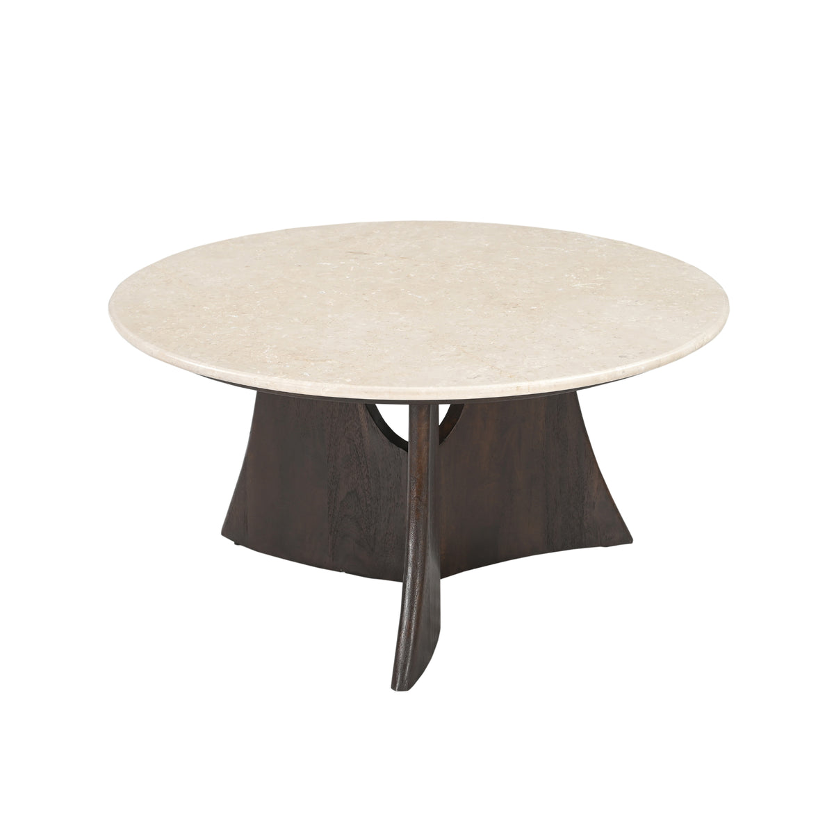 Tavolino da salotto Milo Botticino Marmo 80cm Starfurn