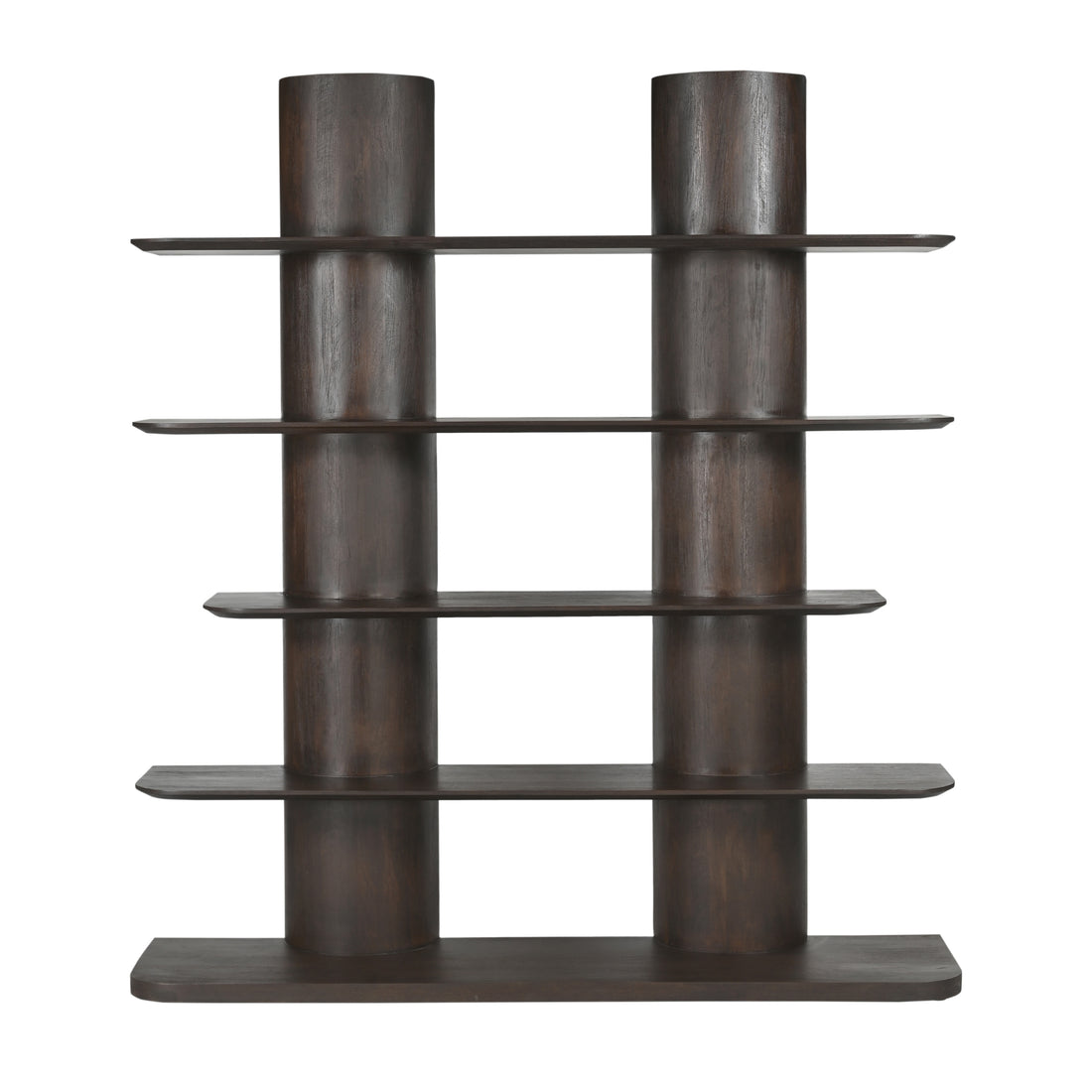 Libreria Finn in legno di mango marrone, 180 cm, Starfurn