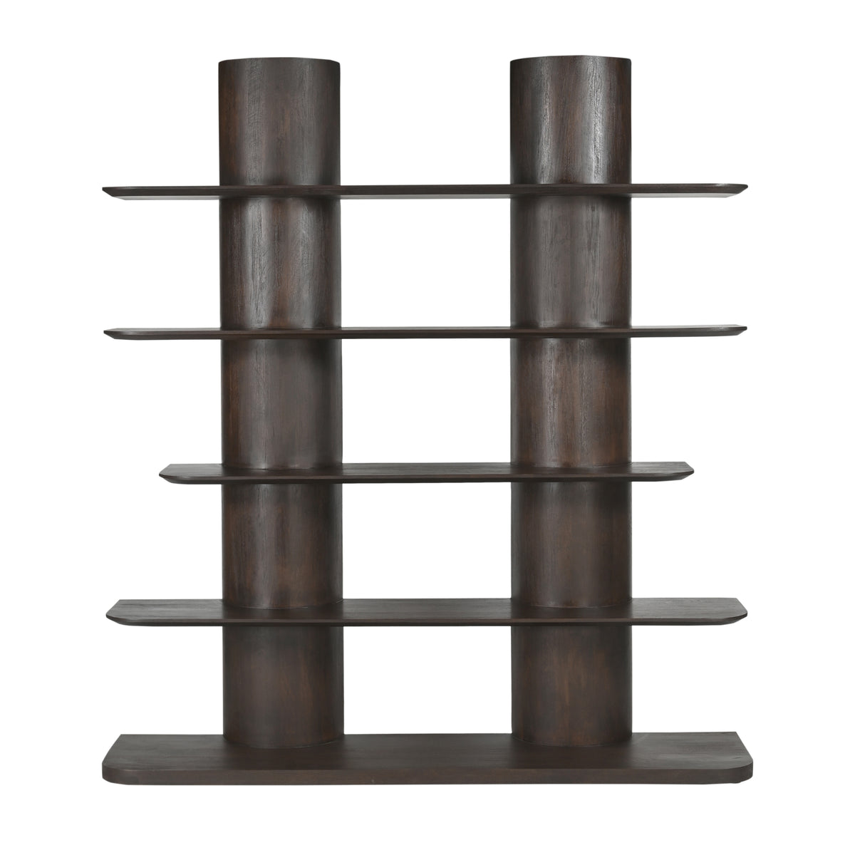 Libreria Finn in legno di mango marrone, 180 cm, Starfurn