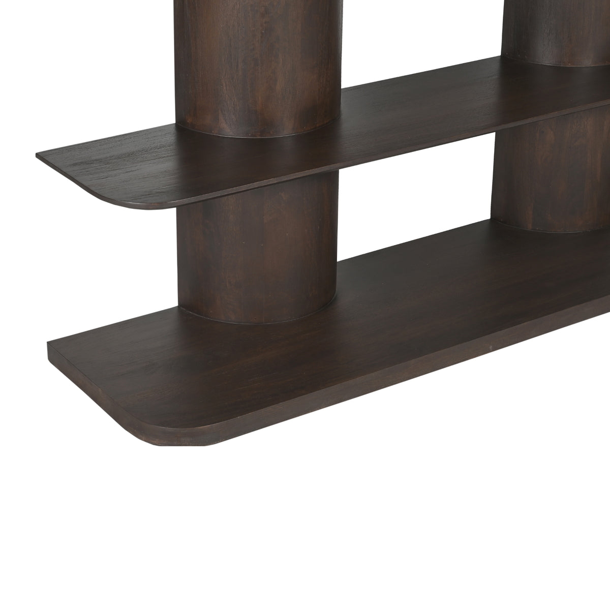 Libreria Finn in legno di mango marrone, 180 cm, Starfurn