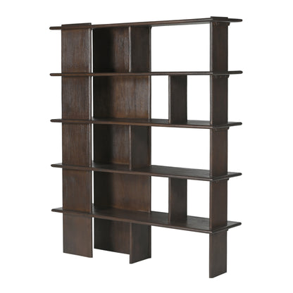 Libreria Finn in legno di mango marrone, 180 cm, Starfurn