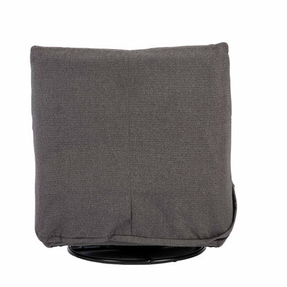 Poltrona relax Lazy in tessuto grigio scuro Starfurn