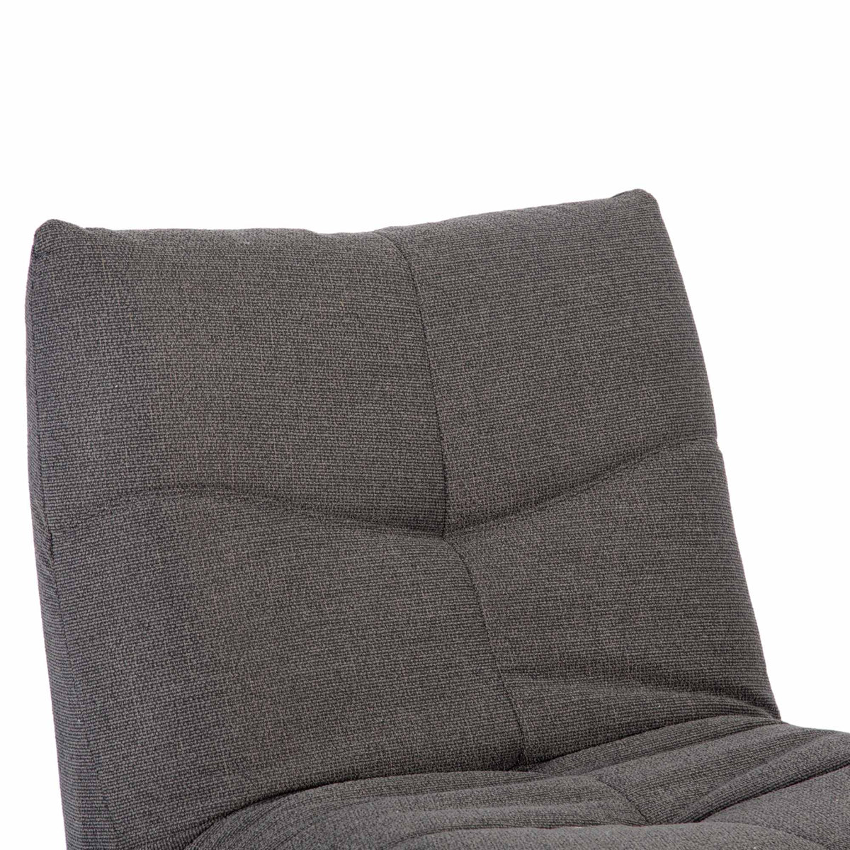 Poltrona relax Lazy in tessuto grigio scuro Starfurn
