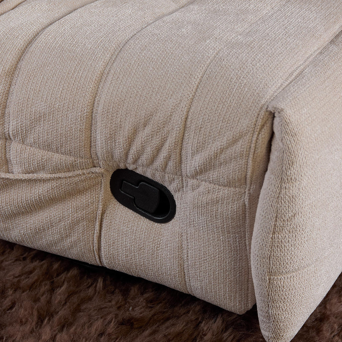 Poltrona relax Zen Tessuto Beige Starfurn