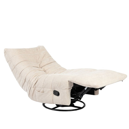 Poltrona relax Zen Tessuto Beige Starfurn