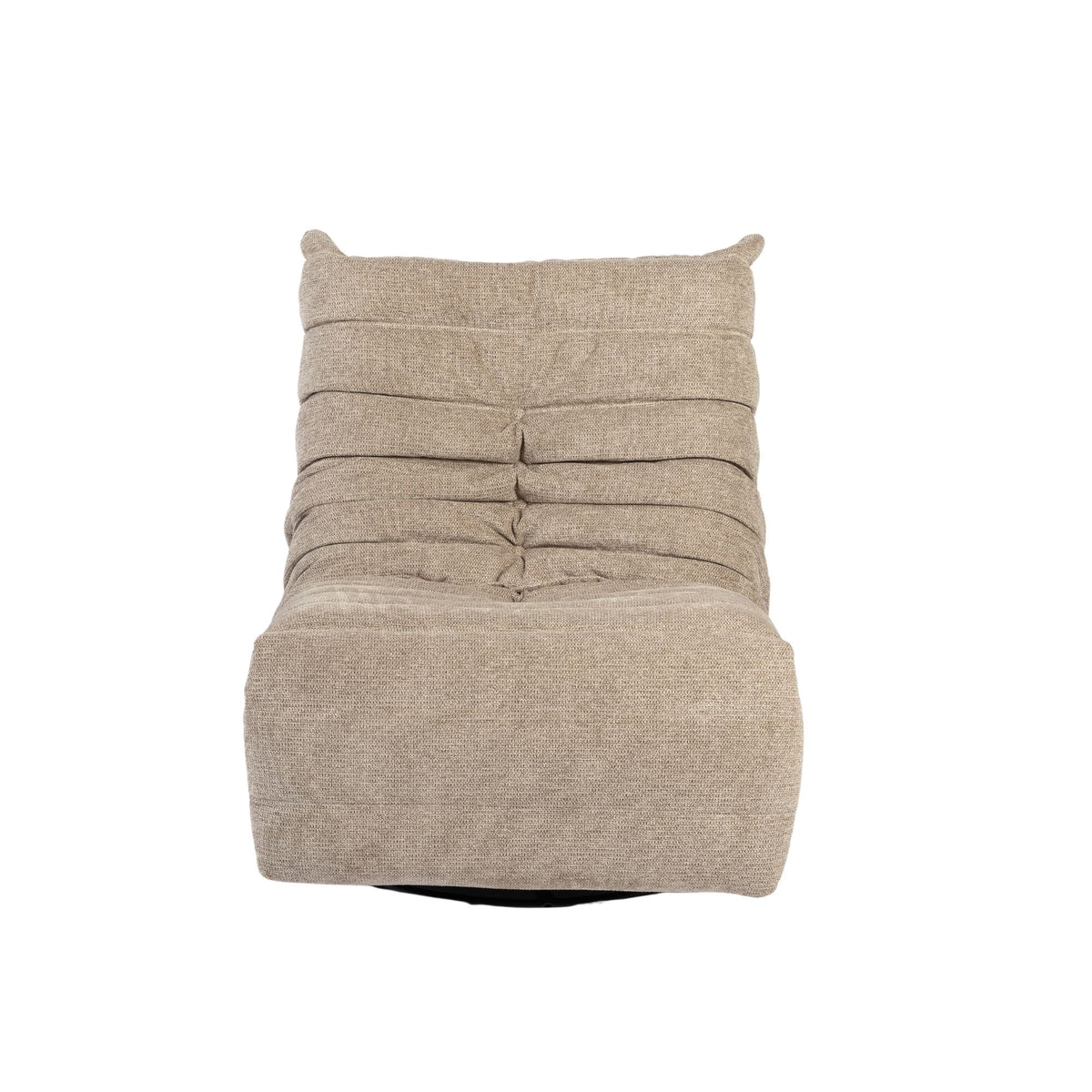 Poltrona relax Zen in tessuto taupe Starfurn