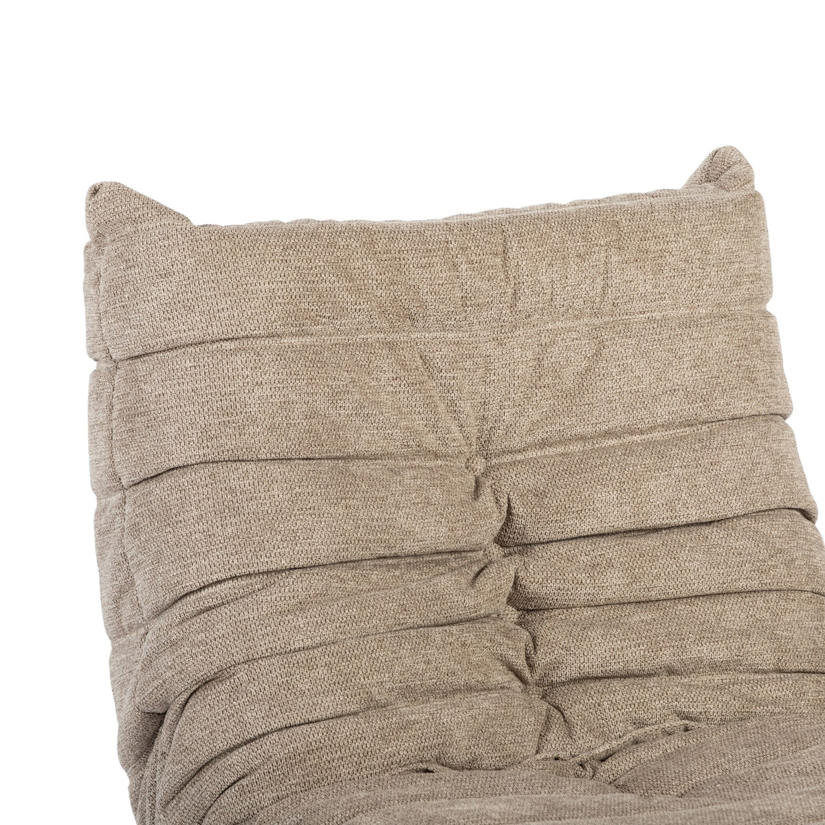 Poltrona relax Zen in tessuto taupe Starfurn