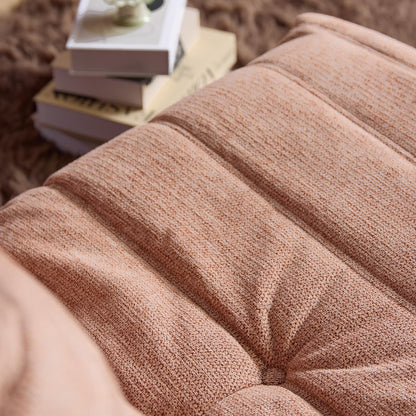 Poltrona relax Zen in tessuto rosa Starfurn