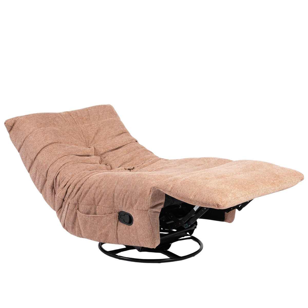 Poltrona relax Zen in tessuto rosa Starfurn
