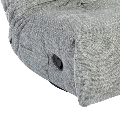 Poltrona relax Zen Tessuto Grigio Starfurn