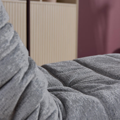 Poltrona relax Zen Tessuto Grigio Starfurn