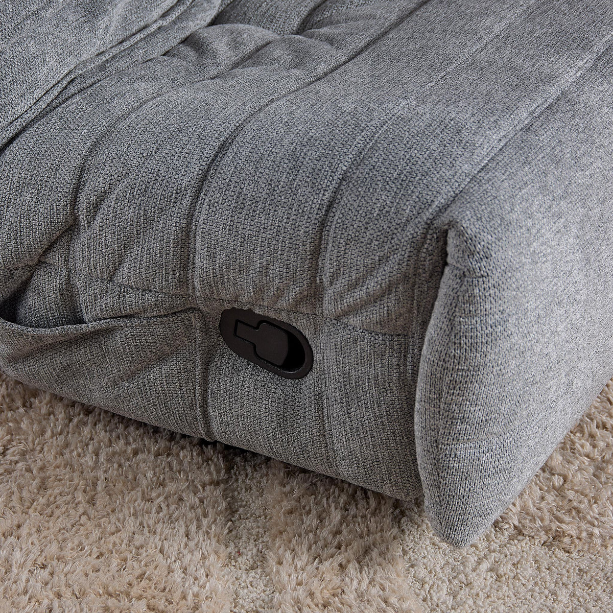 Poltrona relax Zen Tessuto Grigio Starfurn