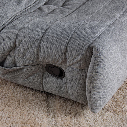 Poltrona relax Zen Tessuto Grigio Starfurn