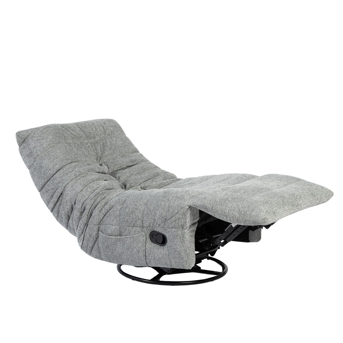 Poltrona relax Zen Tessuto Grigio Starfurn