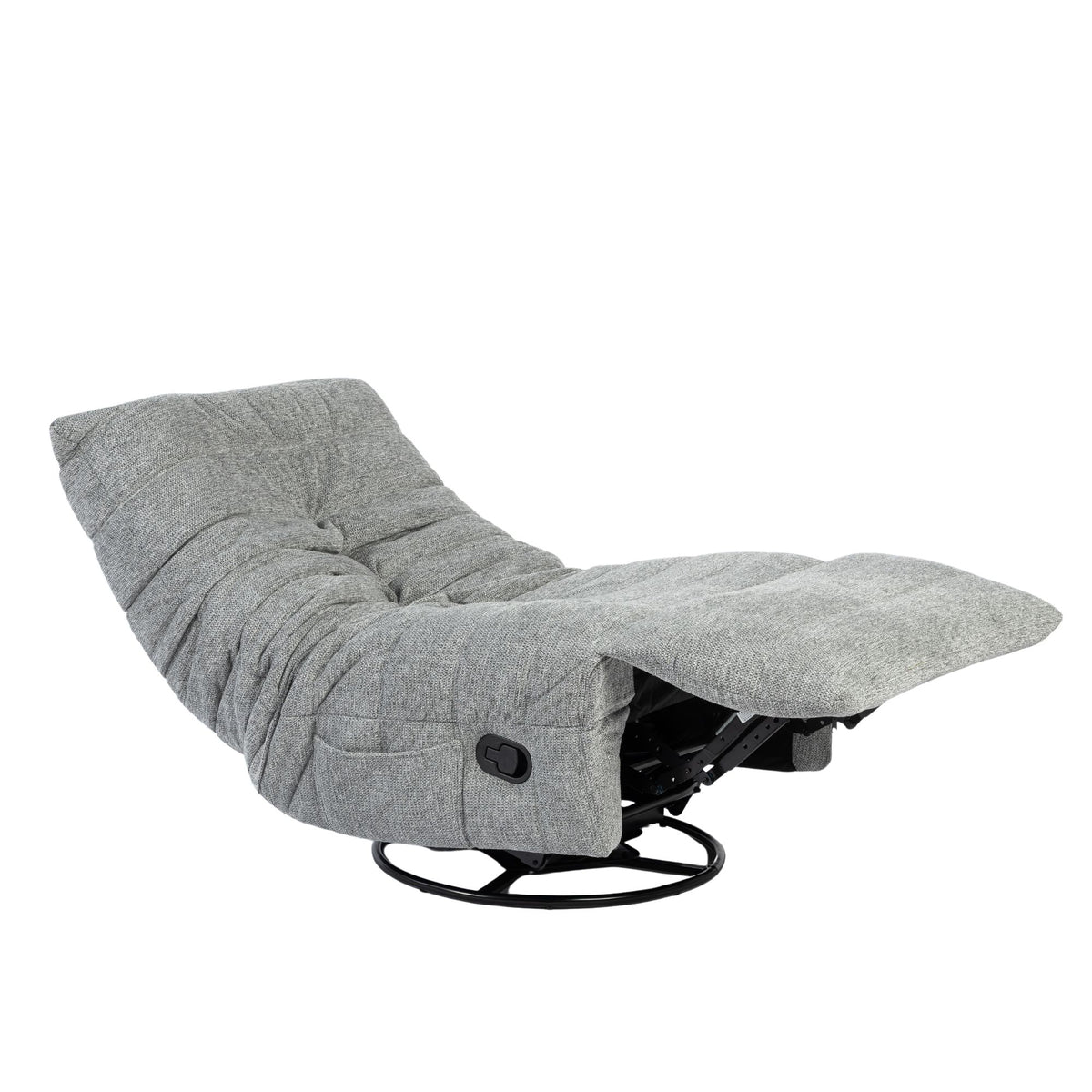 Poltrona relax Zen Tessuto Grigio Starfurn
