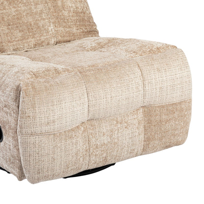 Poltrona relax Chill in tessuto beige Starfurn