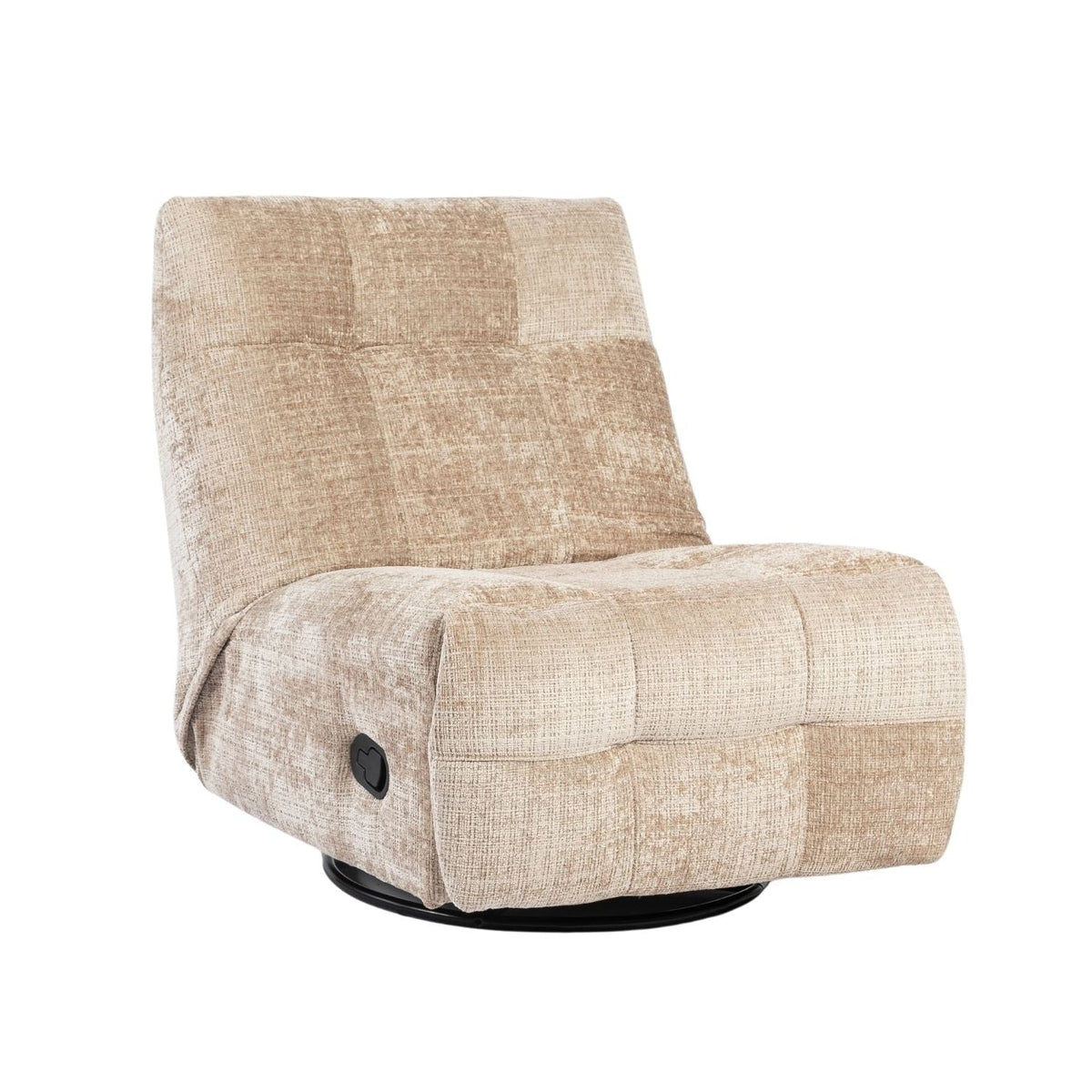 Poltrona relax Chill in tessuto beige Starfurn