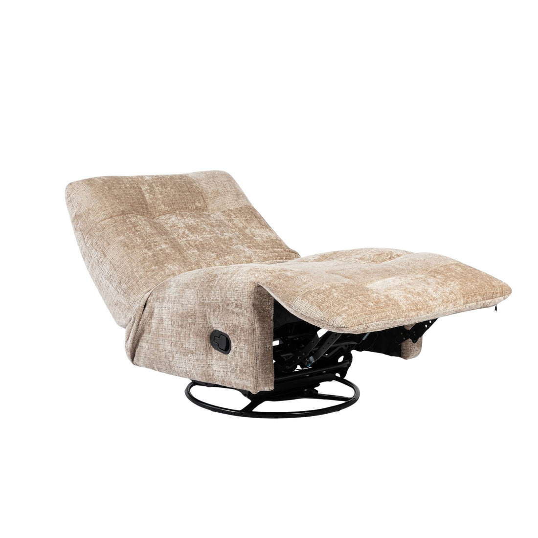 Poltrona relax Chill in tessuto beige Starfurn