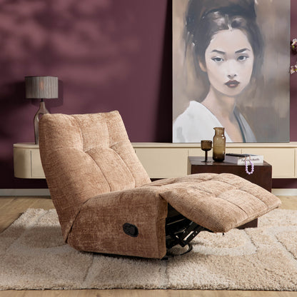 Poltrona relax Chill in tessuto Cinnamon Starfurn