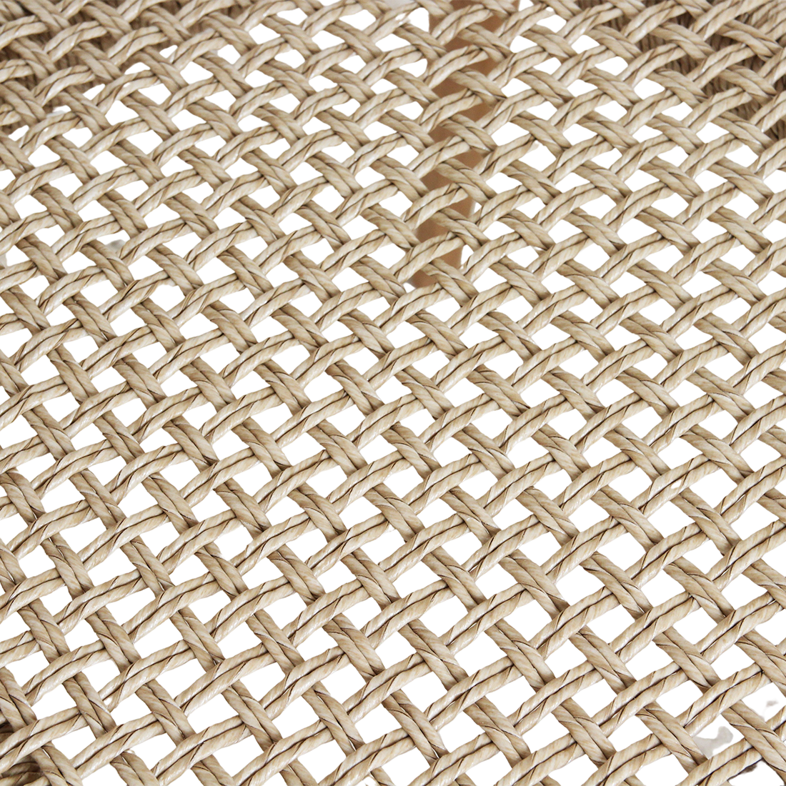 Set di 2 sedie da esterno Verano con braccioli, color naturale, Raw Materials