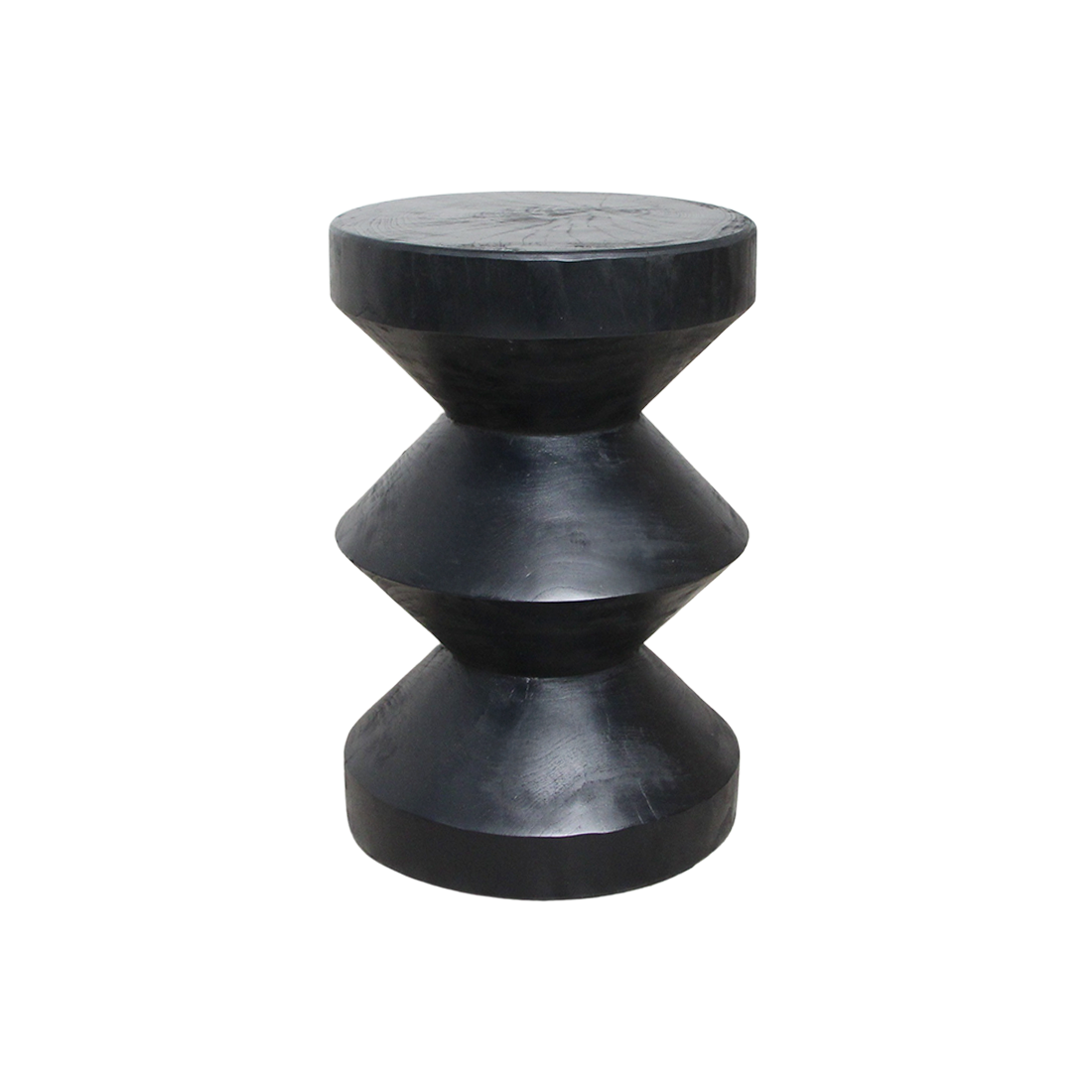 Tavolino laterale Forma Rizo nero Raw Materials