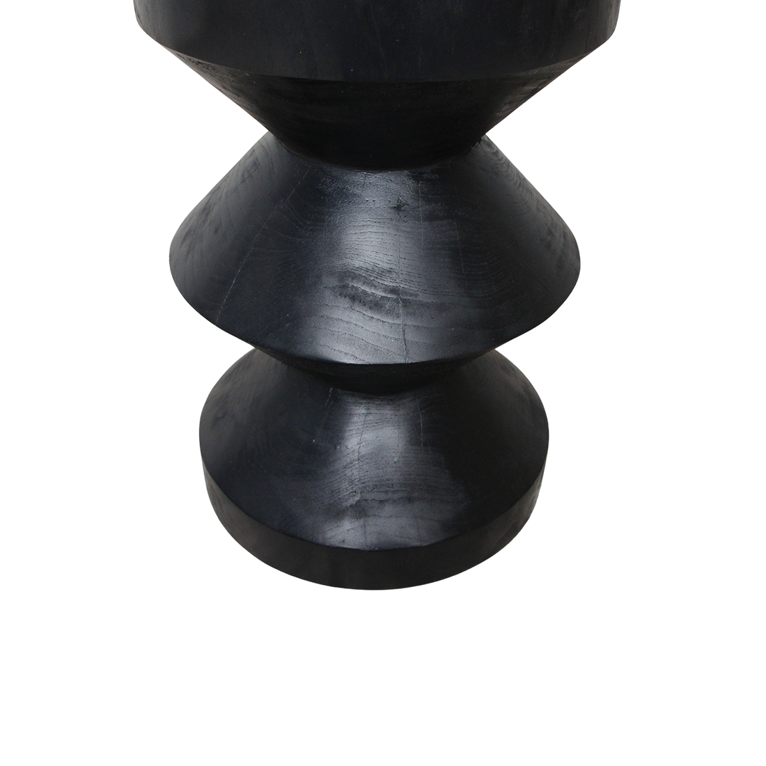 Tavolino laterale Forma Rizo nero Raw Materials
